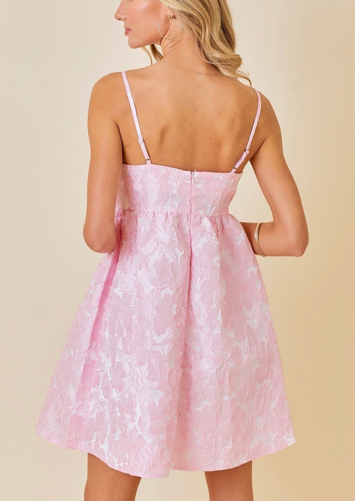 Audrey Bow Mini Dress