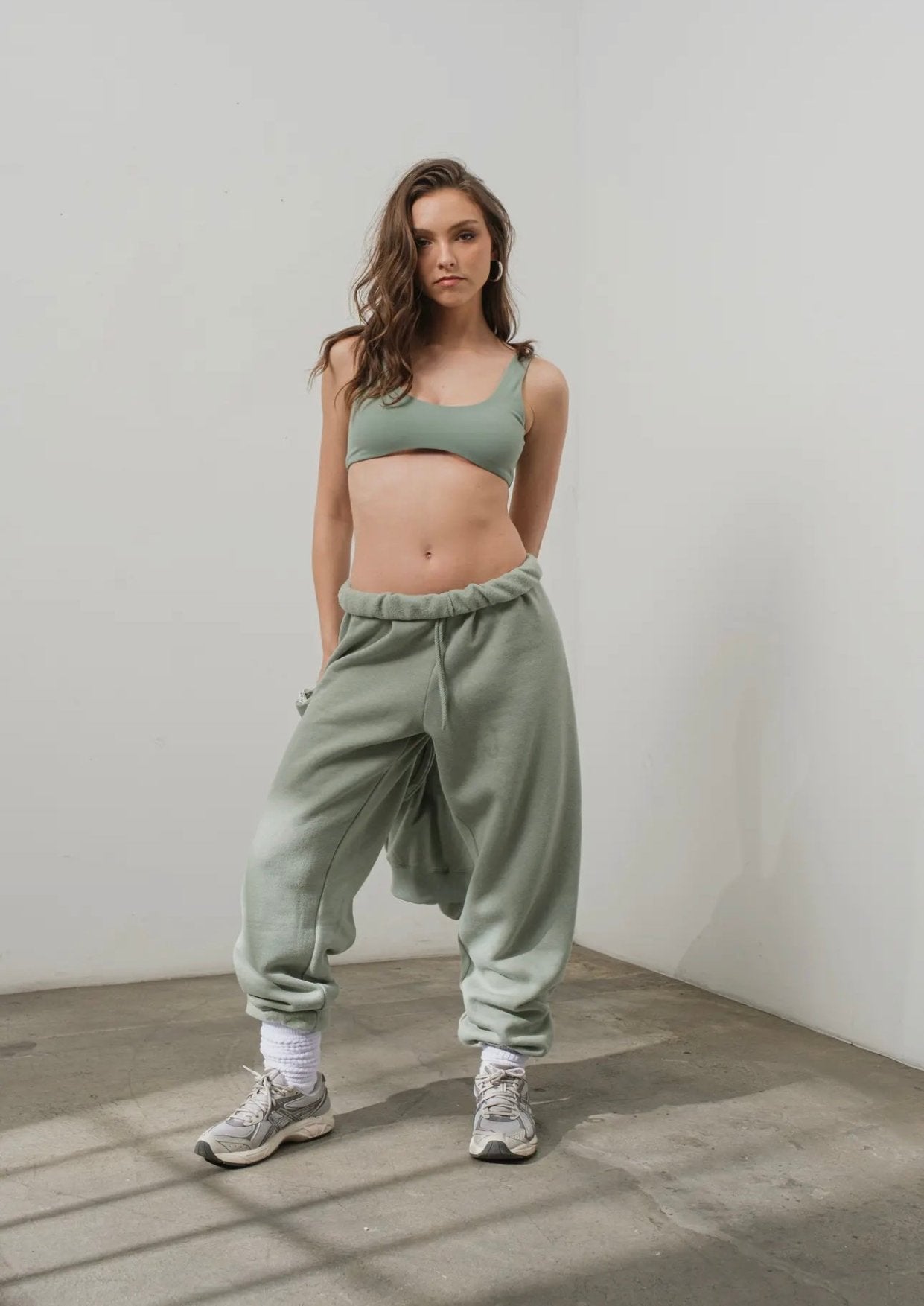 Emilia Bra Top - Sage