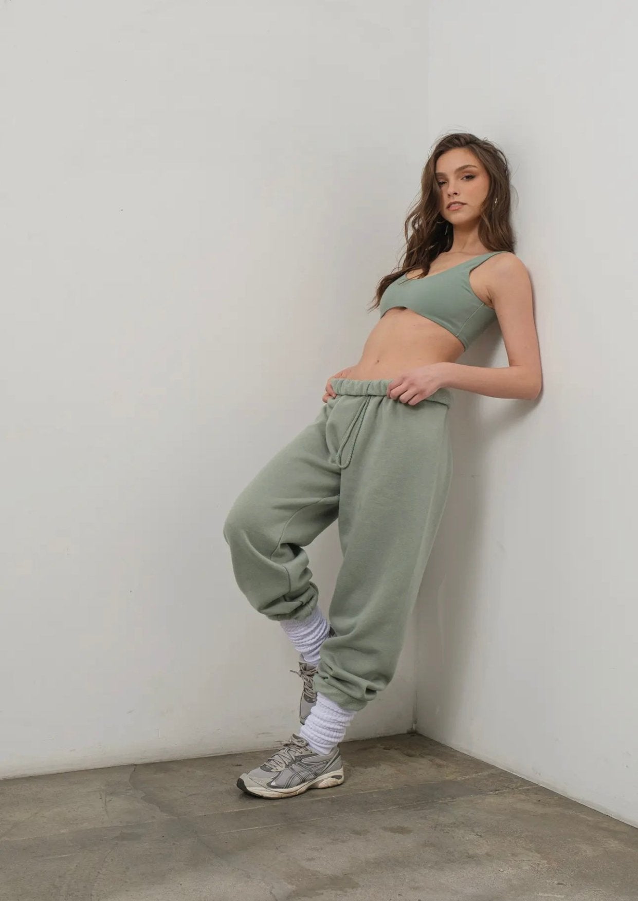 Emilia Bra Top - Sage