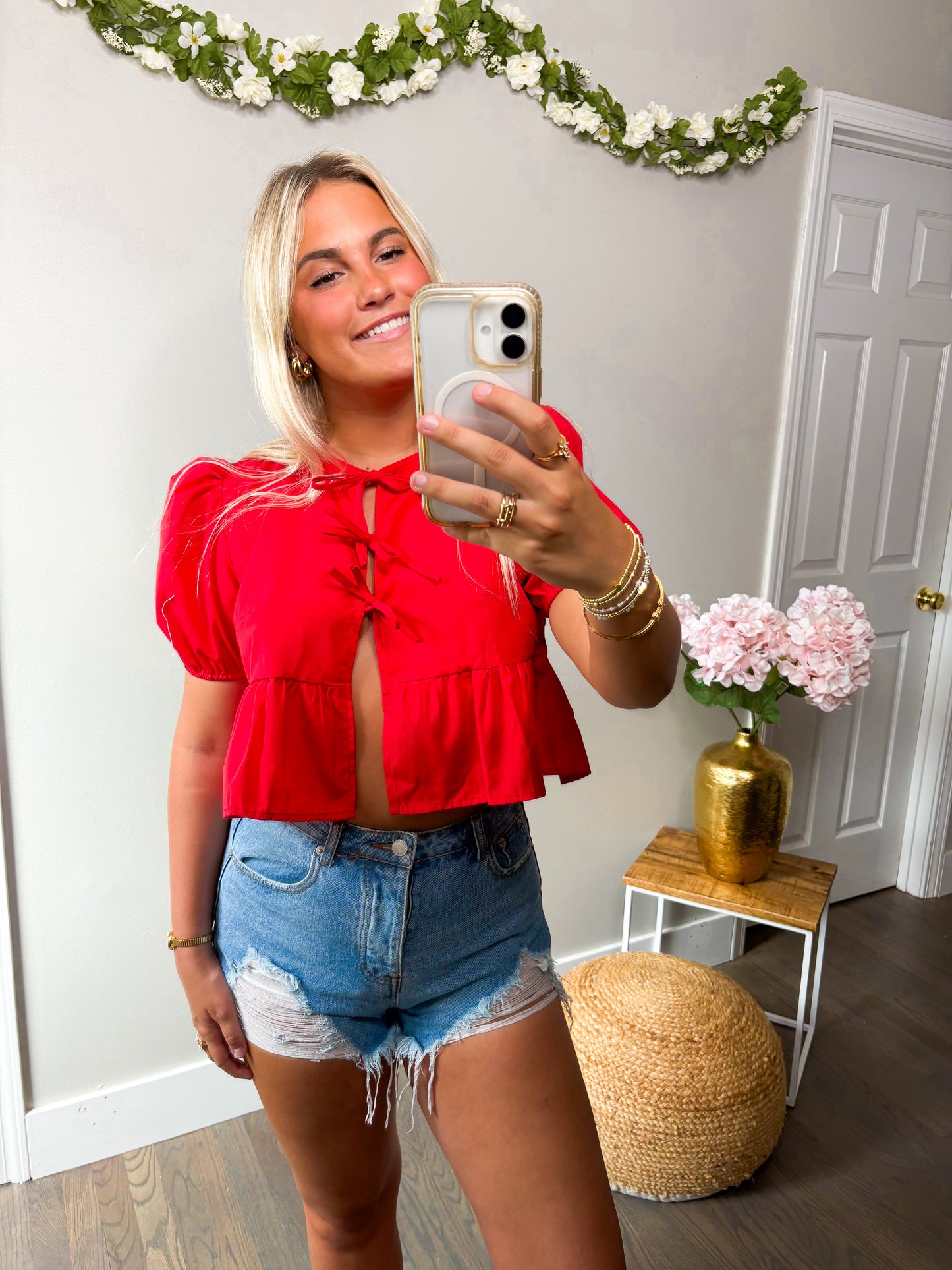 Mila Top - Red