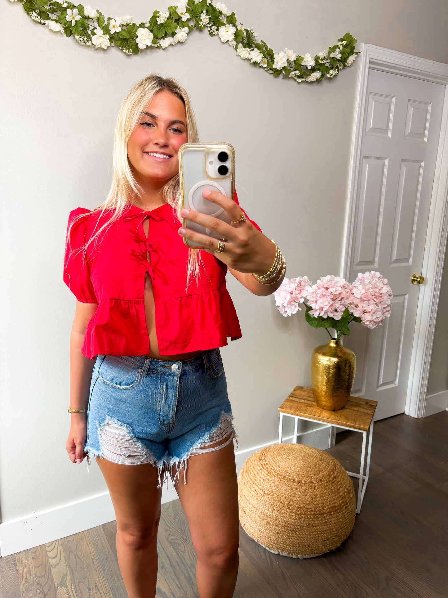 Mila Top - Red