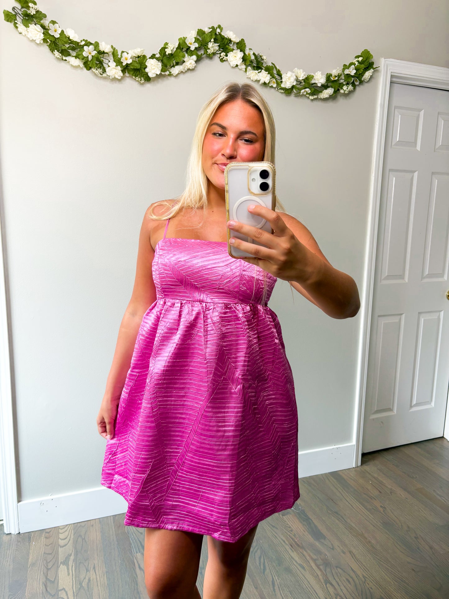 Joelle Crinkle Dress