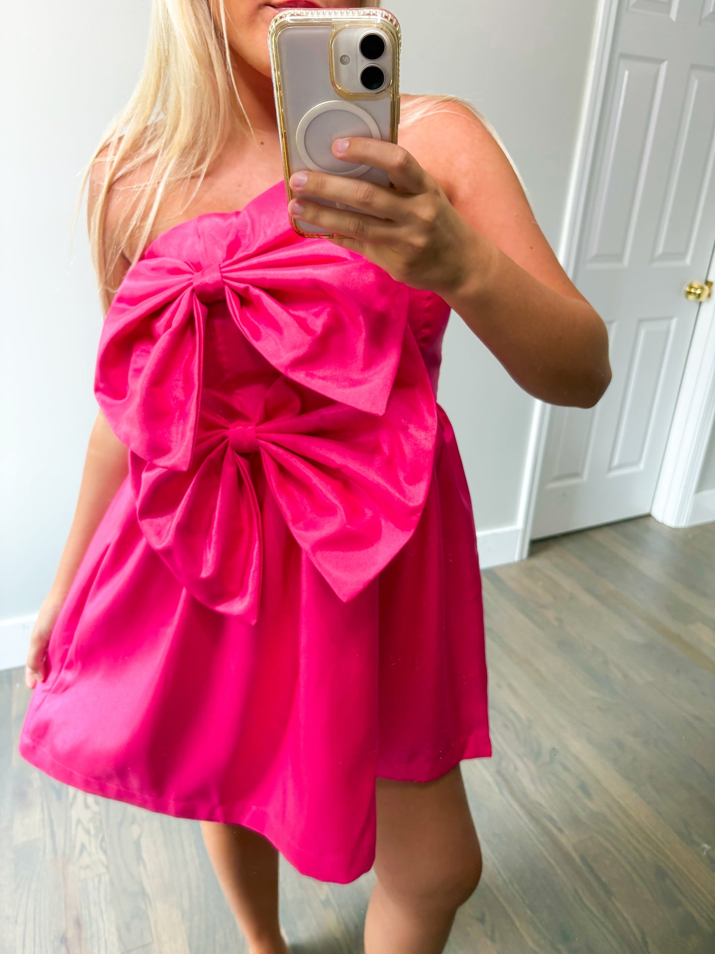 Claire Strapless Mini Dress