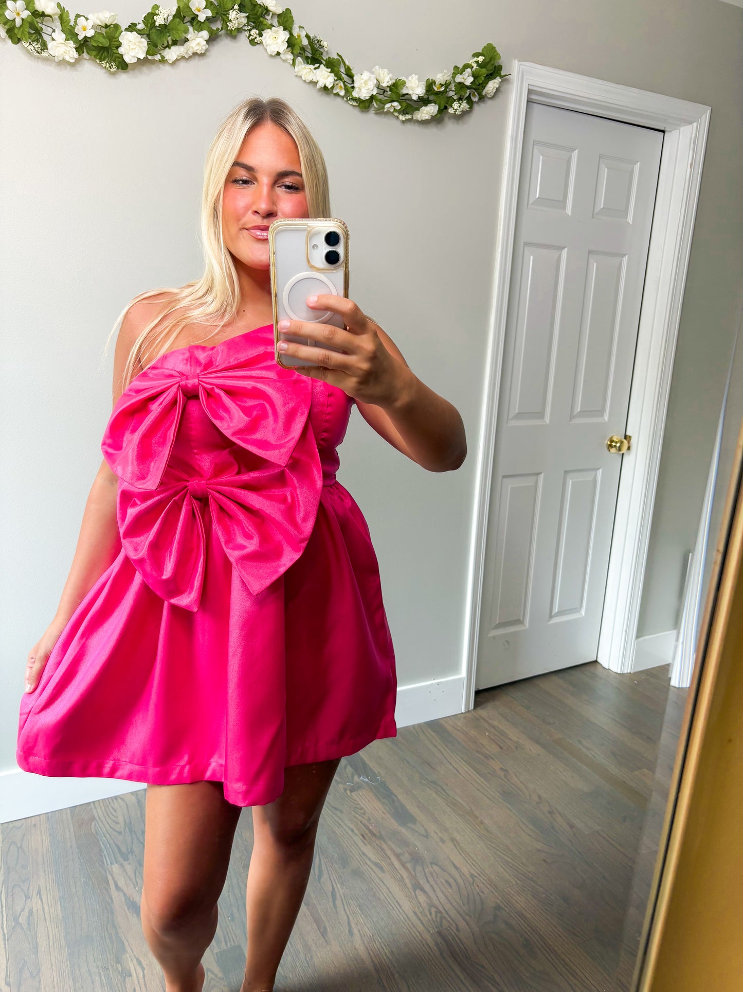 Claire Strapless Mini Dress