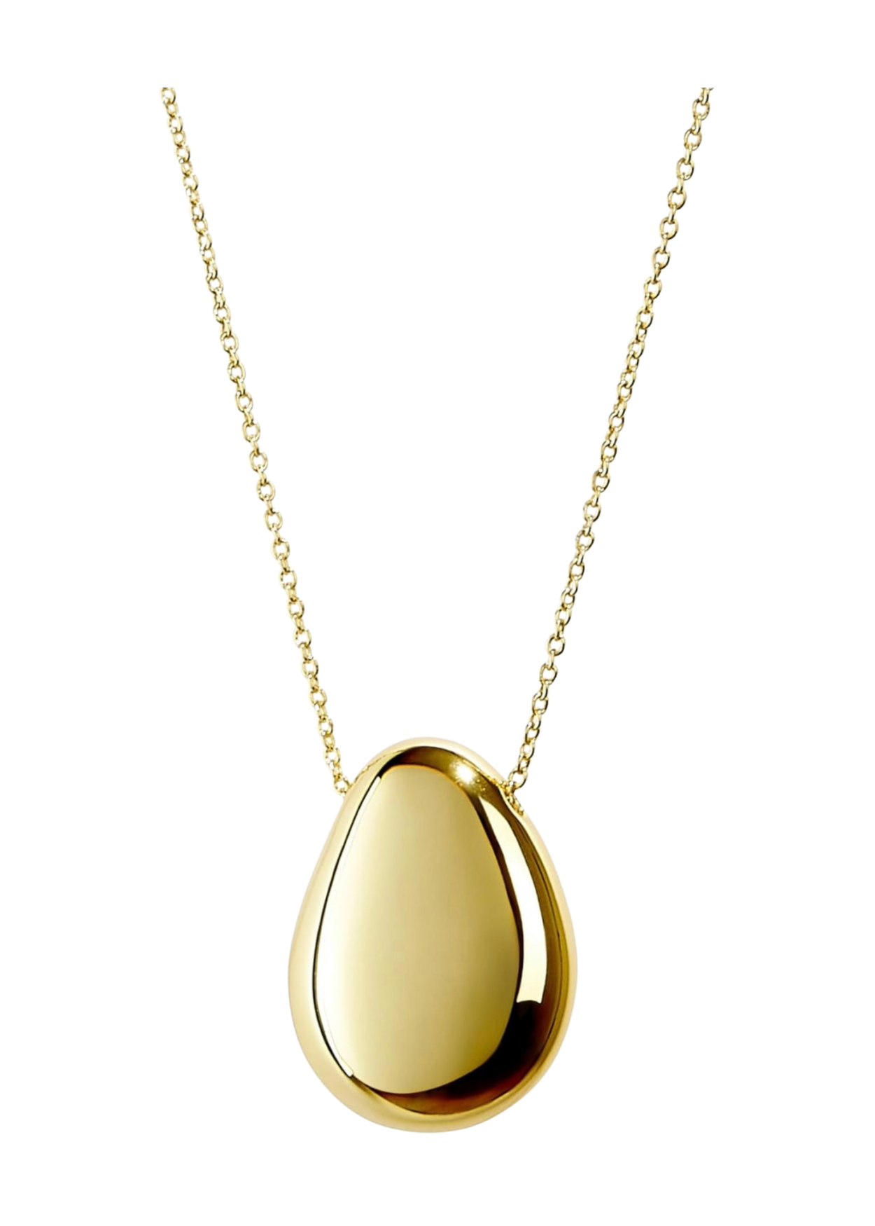 Ana Luisa Gold Pendant Necklace - Pebble