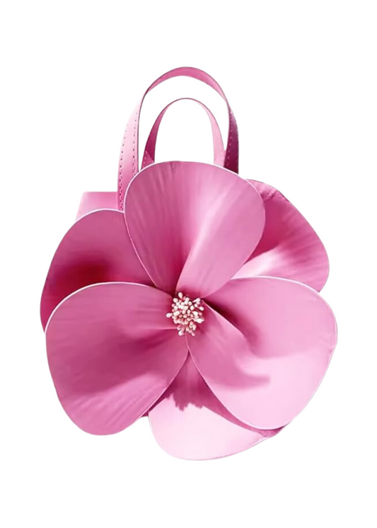 Mini Flower Purse - Pink