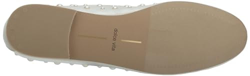 Dolce Vita Women's CADEL PEARL Sandal, IVORY MESH