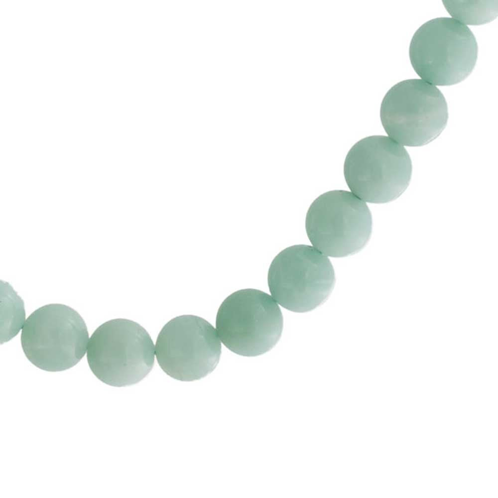 Amazonite Round Gem Stone 10MM Bead Necklace