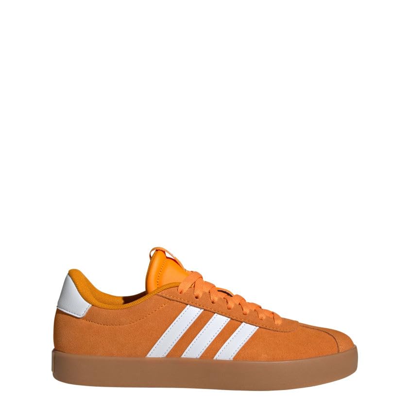 adidas Women's VL Court 3.0 Sneaker, Crew Orange/White/Crew Orange