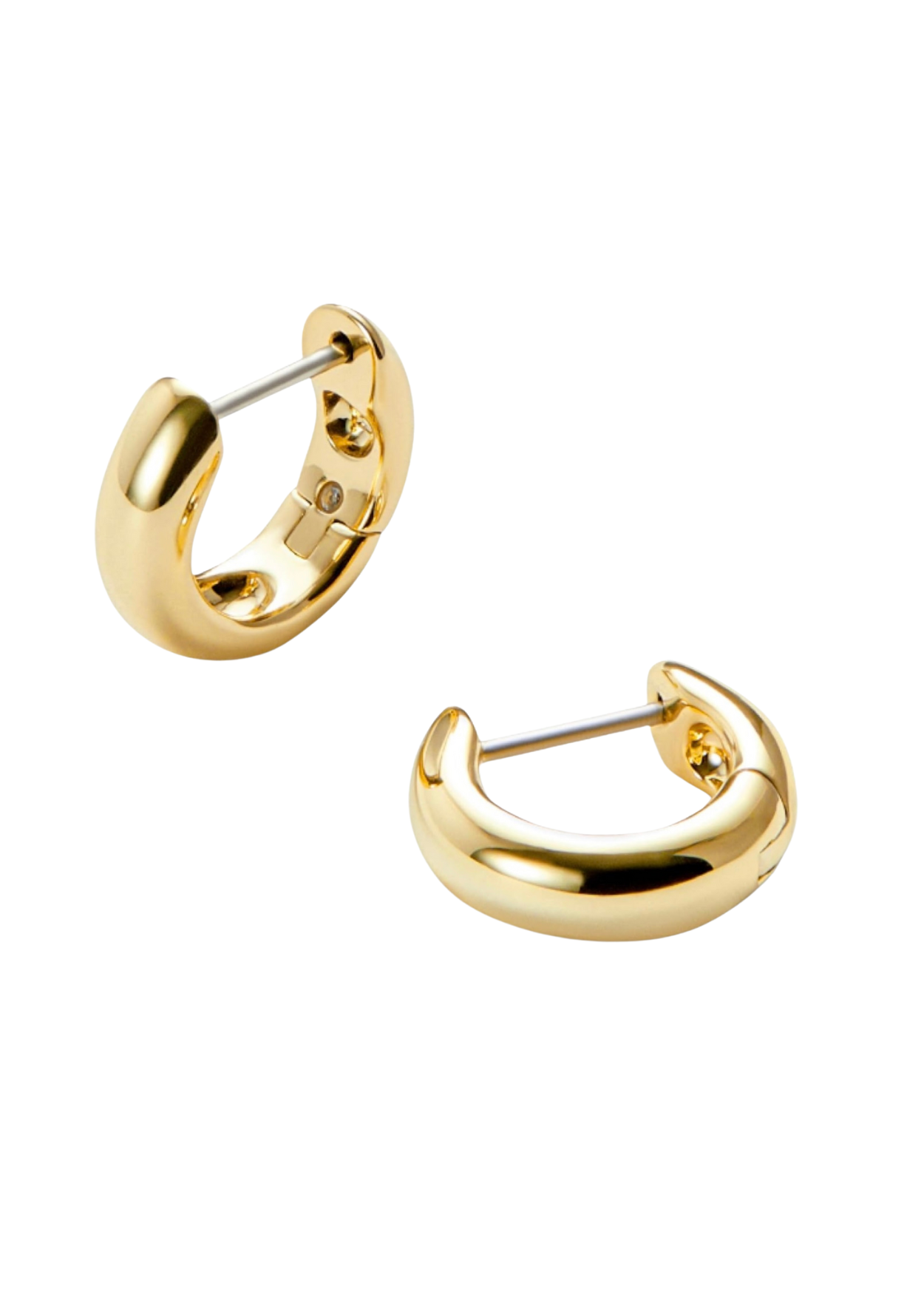 Ana Luisa | 14K Bold Huggie Hoops - Giulia