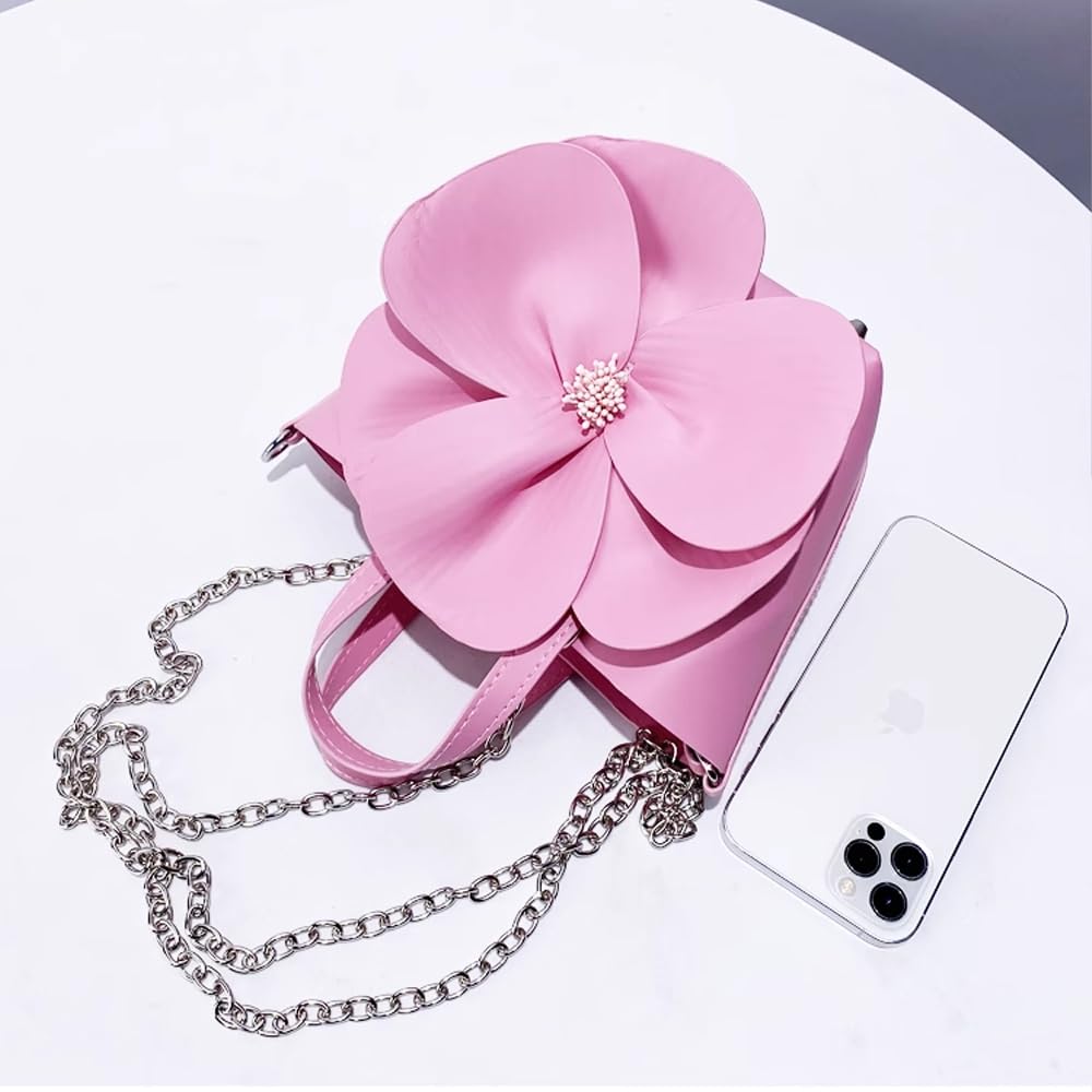 Mini Flower Purse - Pink