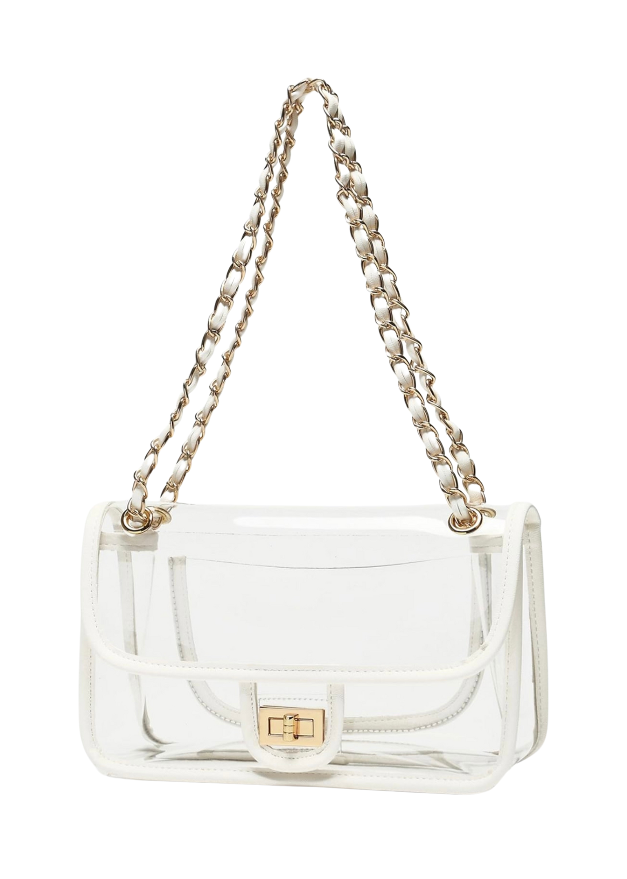 Coco Clear Bag - White