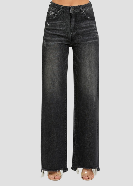 Onyx Wide Leg Jeans