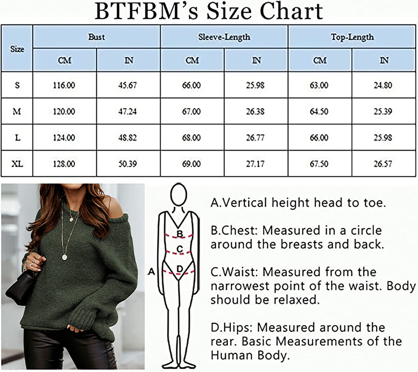 BTFBM Fall Sweater  - Solid Army Green