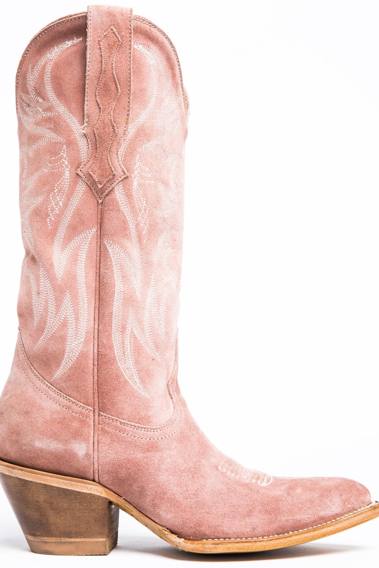 VorisVina Cowgirl Boots - Light Pink