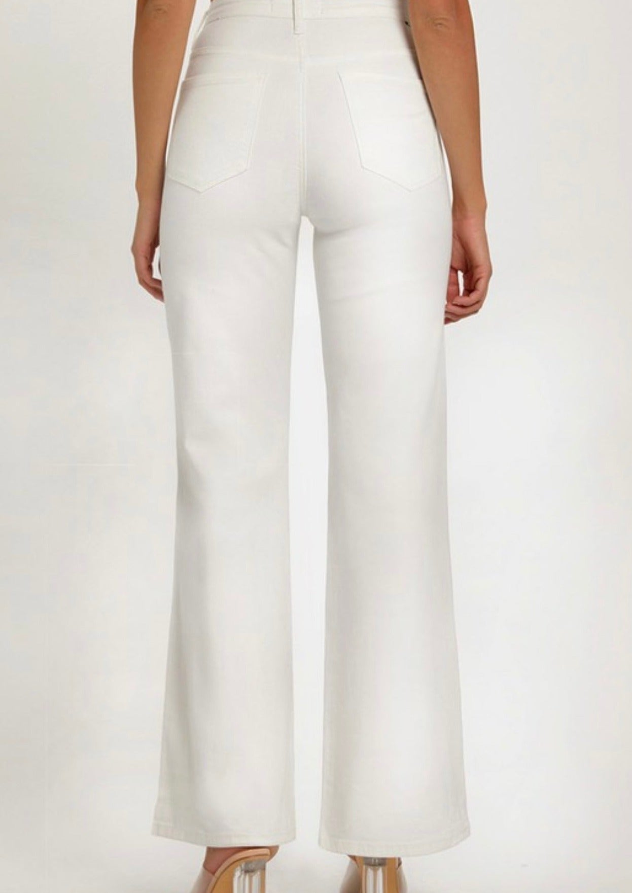 Melanie Tummy Control Wide Leg Jeans