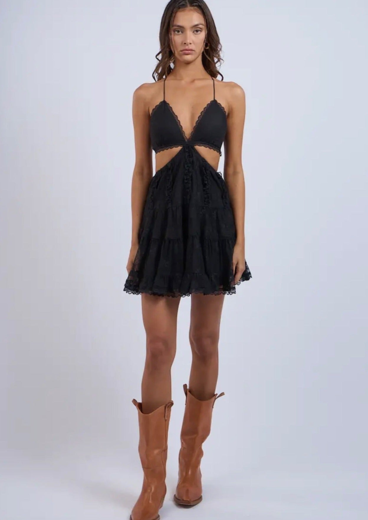 Brynn Mini Dress - Black