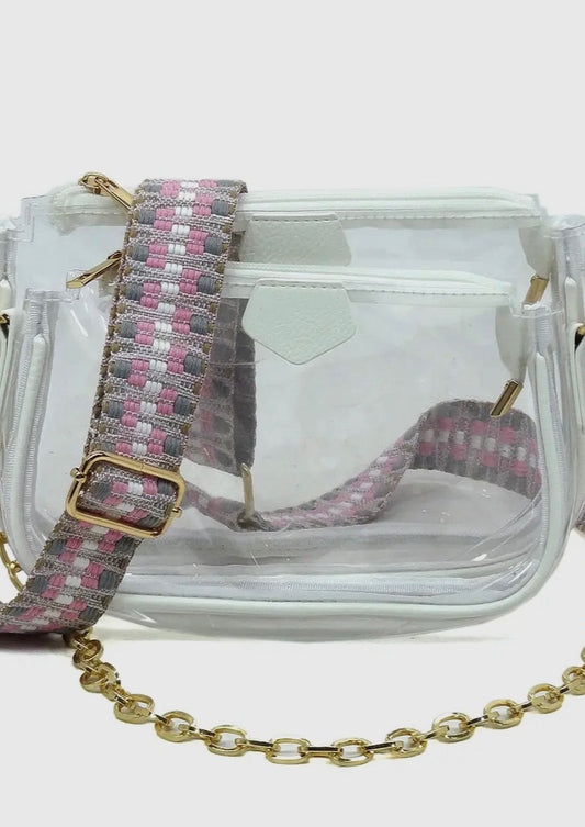 Louisa Clear Handbag