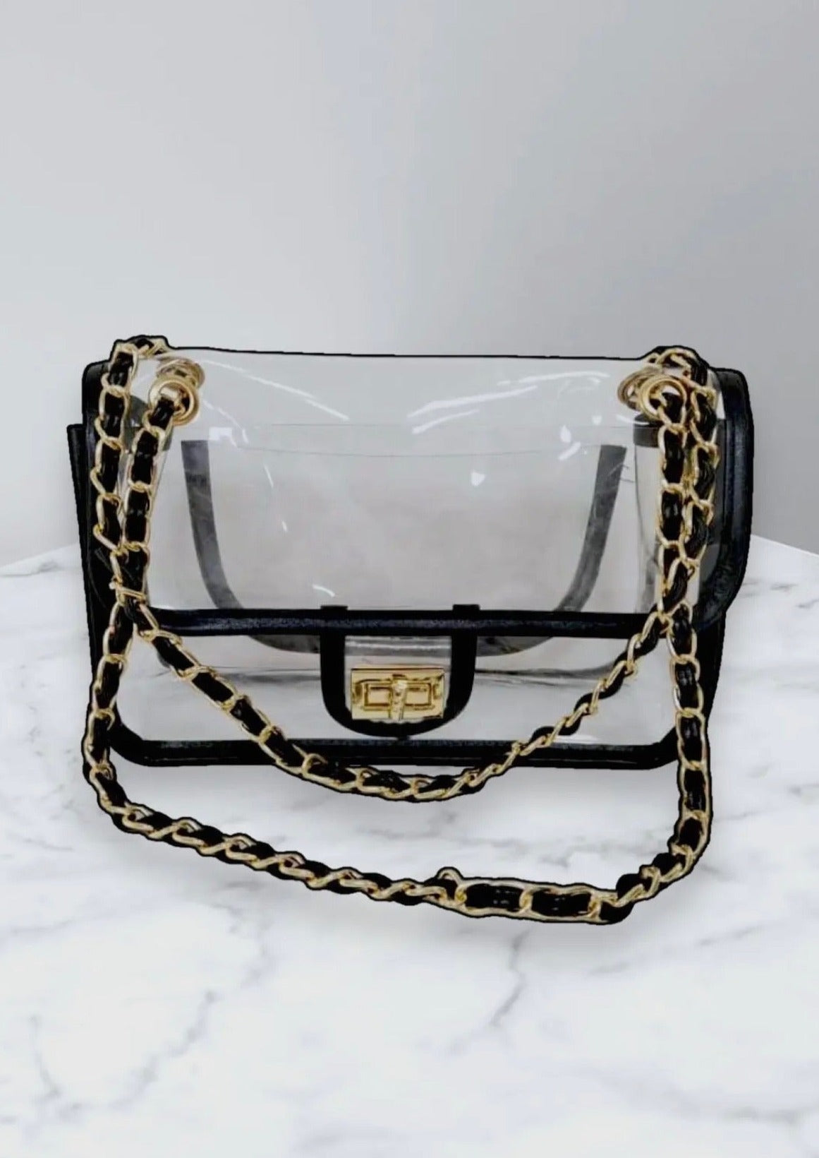 Coco Clear Bag - Black