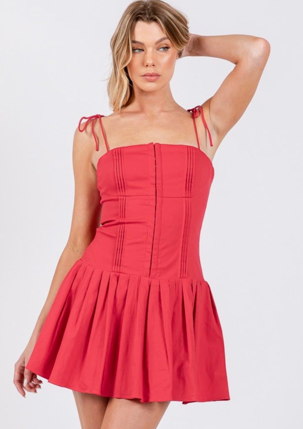 Kylie Dress - Red