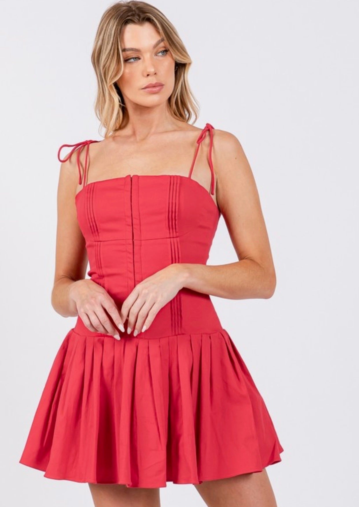 Kylie Dress - Red