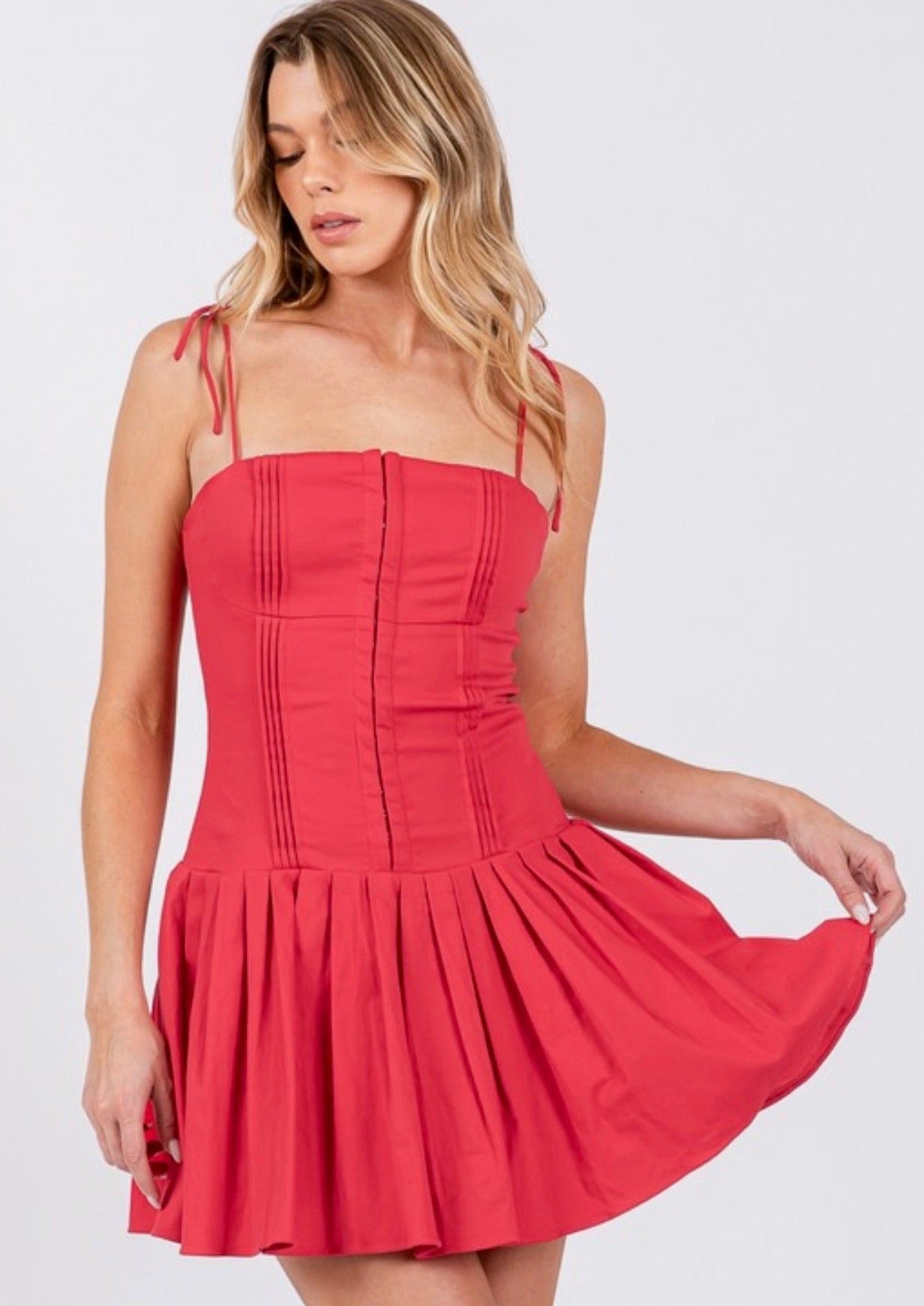 Kylie Dress - Red