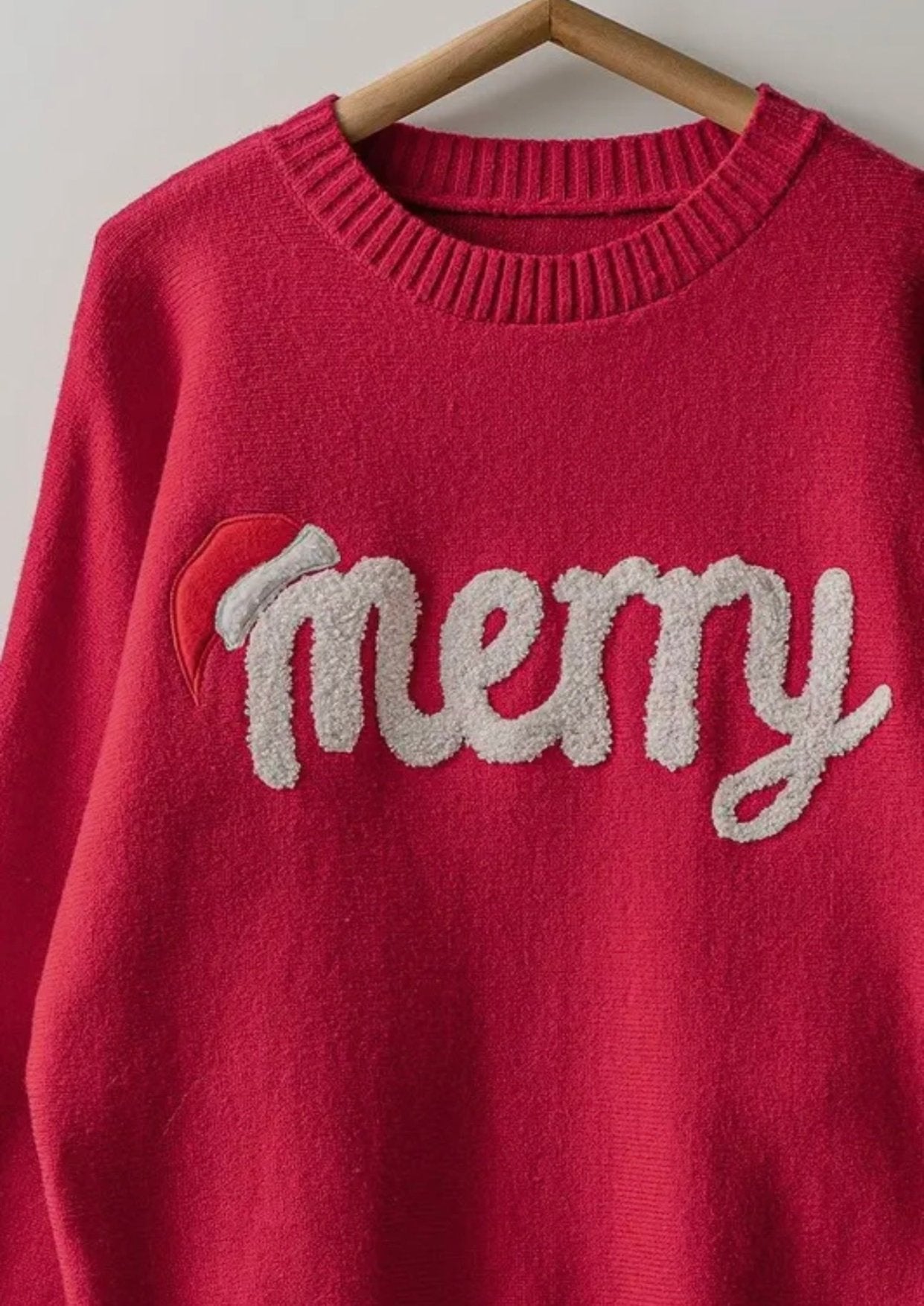 Merry Sweater - Red