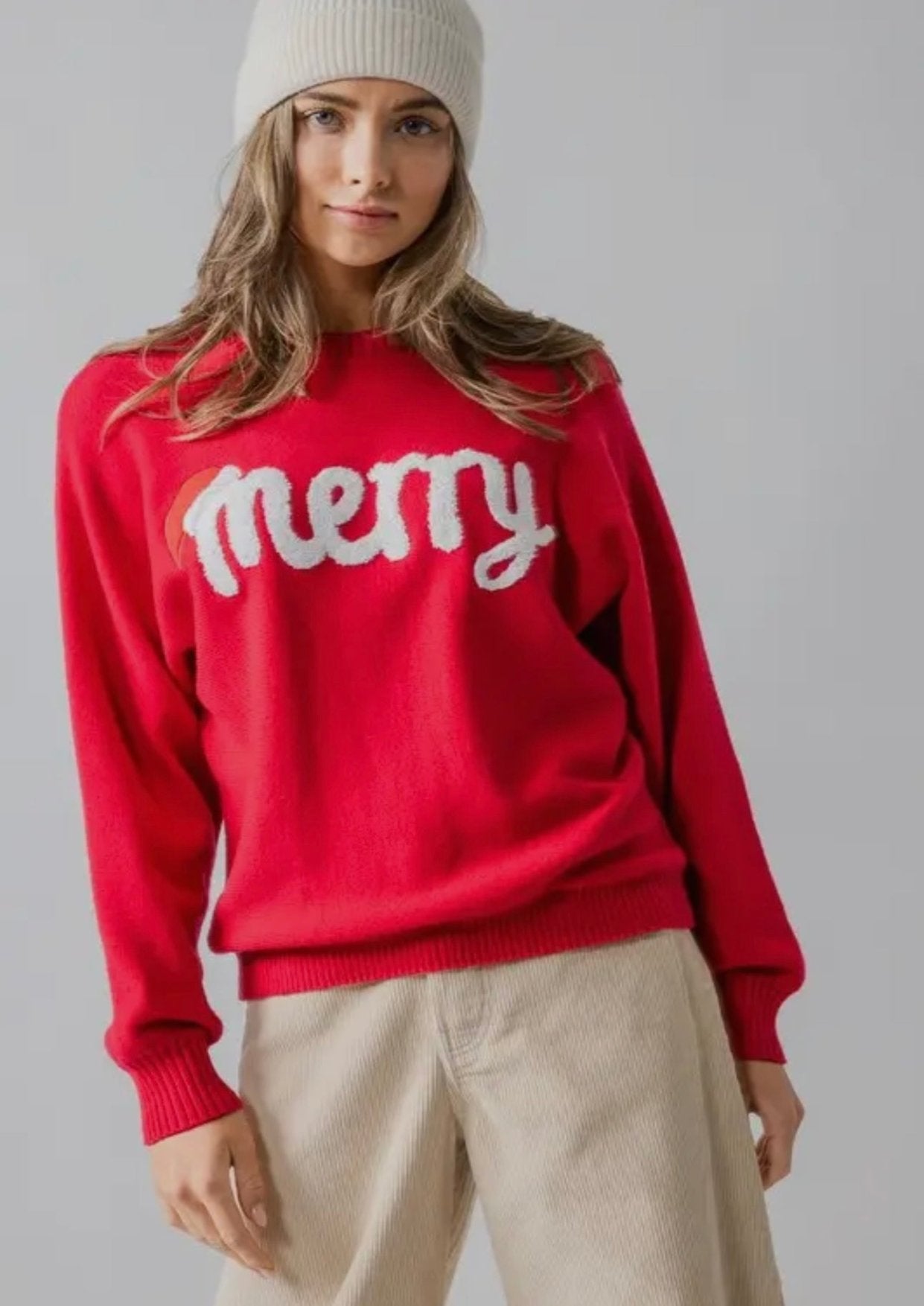 Merry Sweater - Red