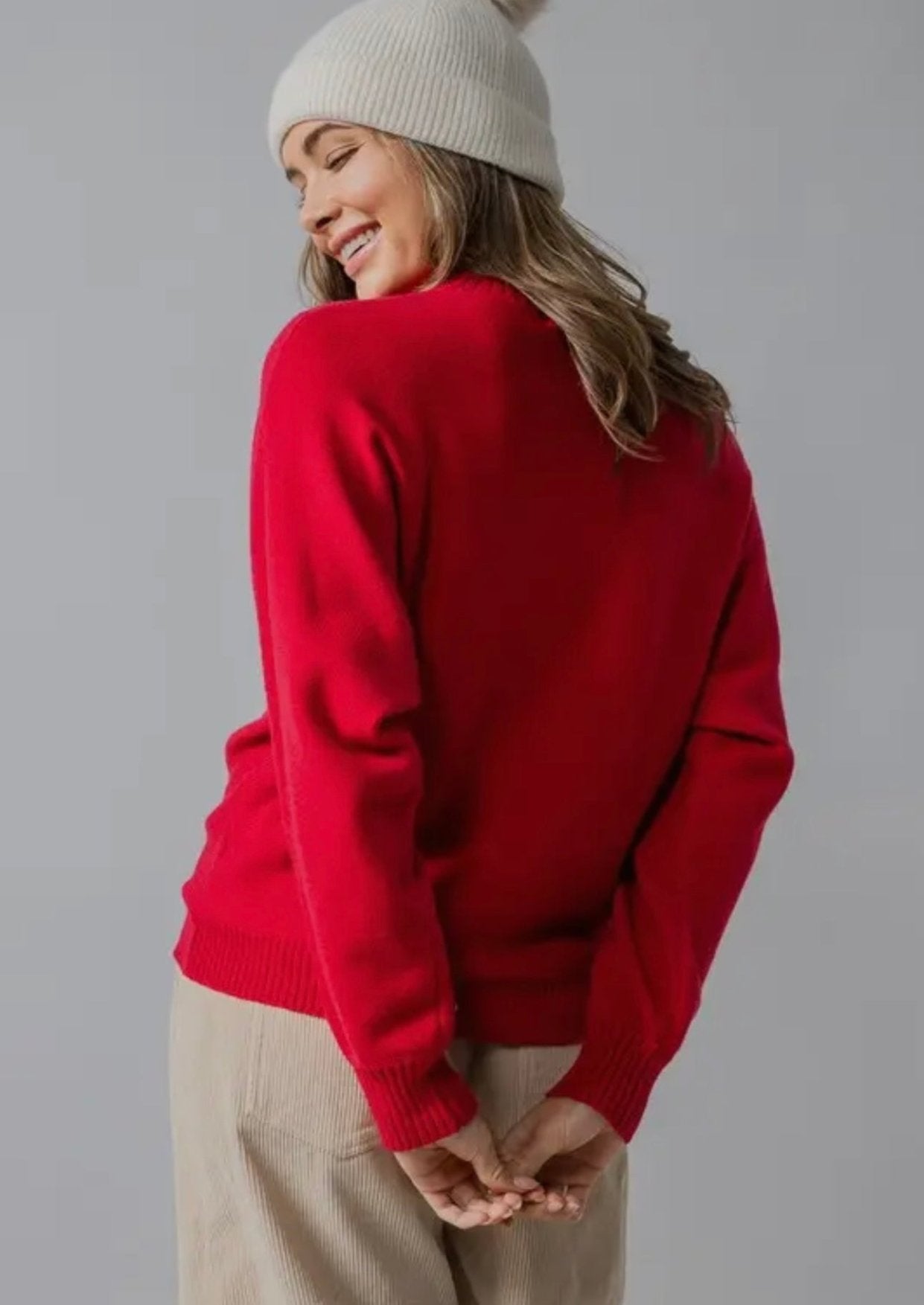 Merry Sweater - Red